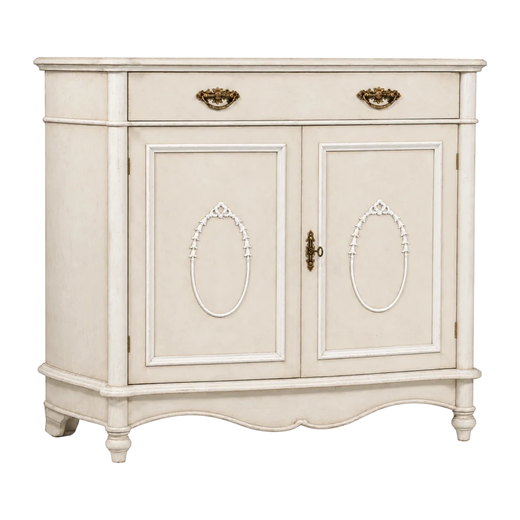 Credenza provenzale artigianale personalizzabile per soggiorno e sala da pranzo.